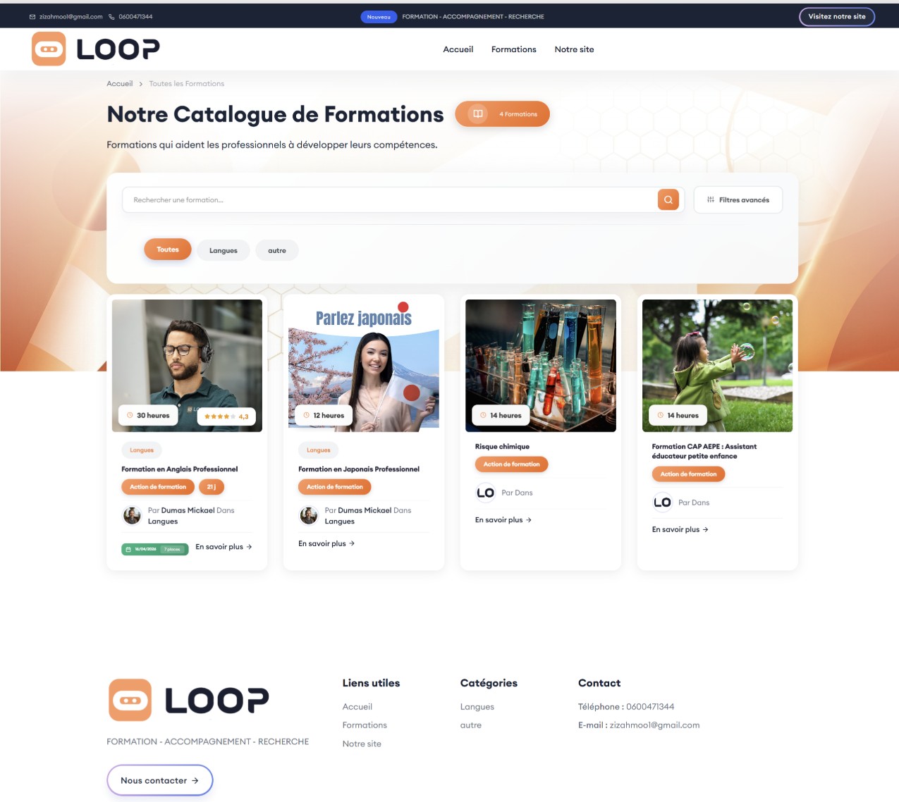 Catalogue public