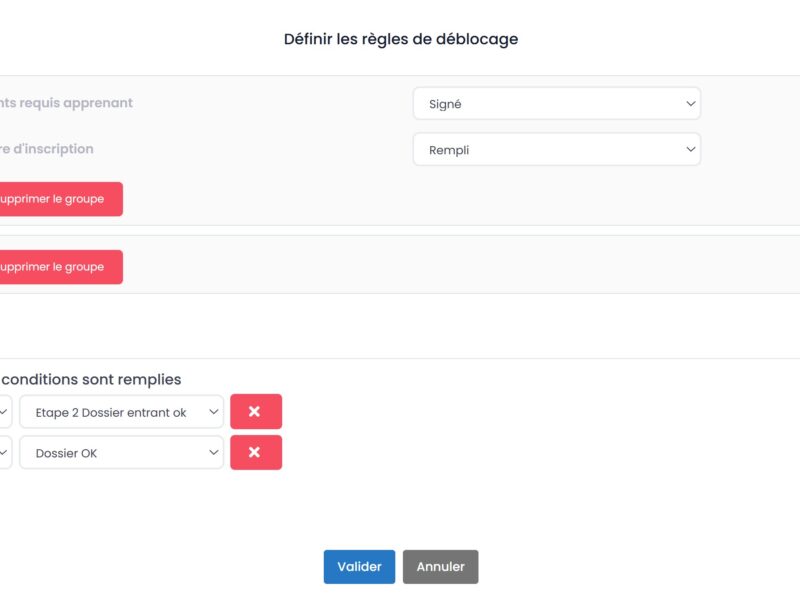 Workflows automatisés