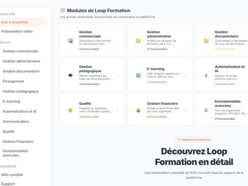 Documentation complète