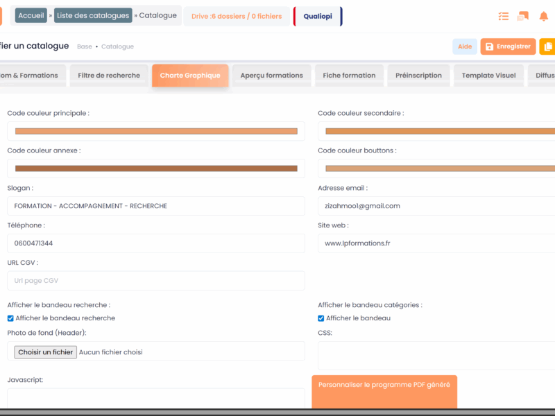 Marque blanche complète