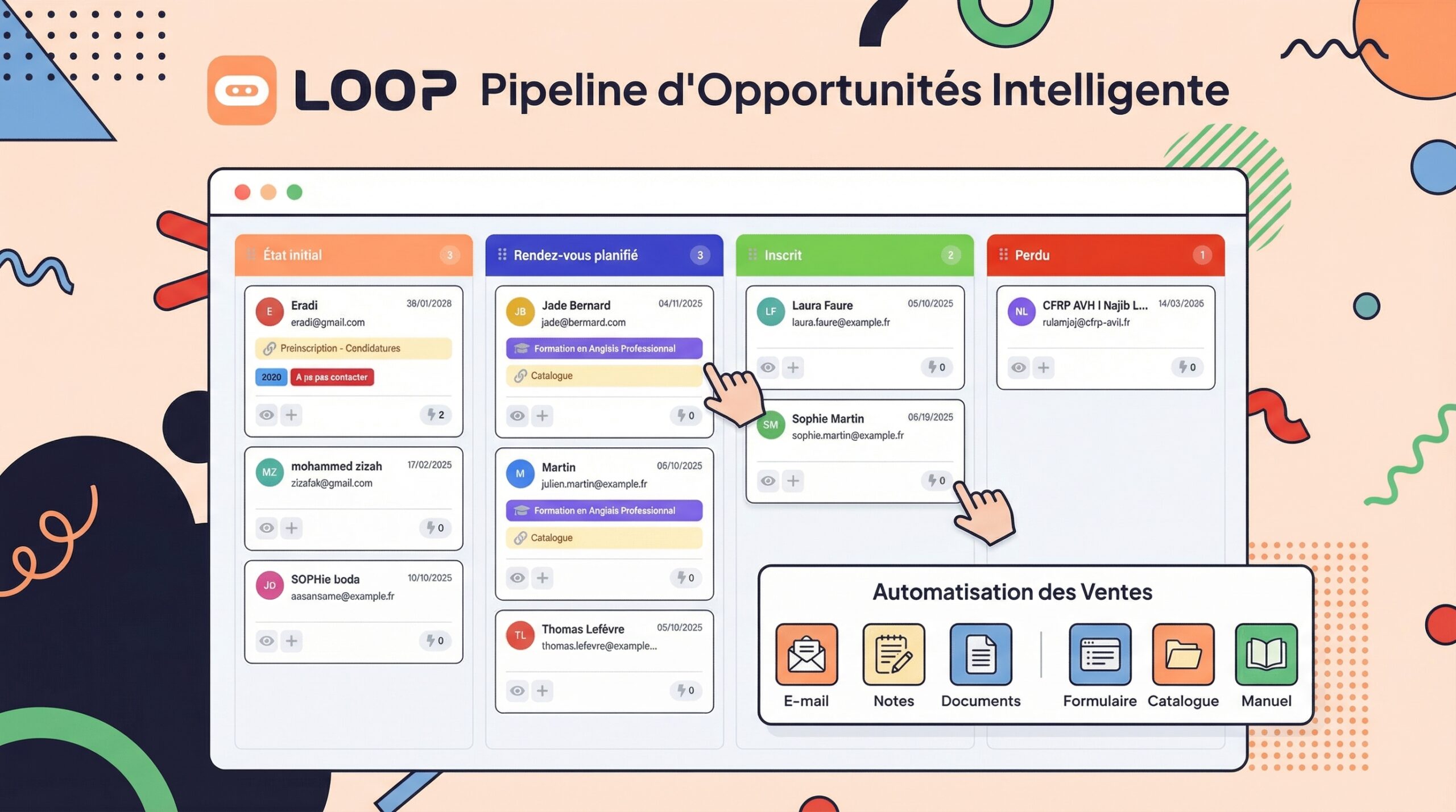 Suivi prospect & pipeline